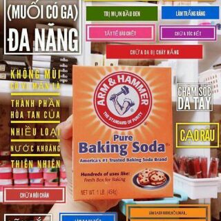 BAKING SODA - MUỐI CÓ GA ĐA NĂNG