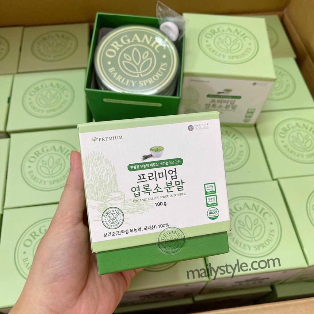 Bột Diệp Lục Thượng Hạng JeJu