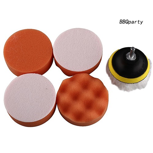 Set 7 Miếng Xốp Đánh Bóng Xe Hơi Tiện Dụng