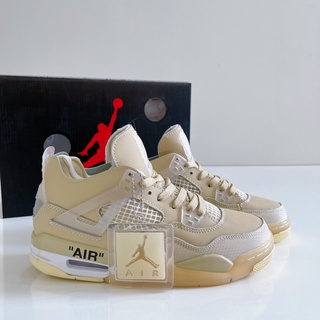 Giày Jordan 4 Offwhite - Fullbox kèm 3 Dây