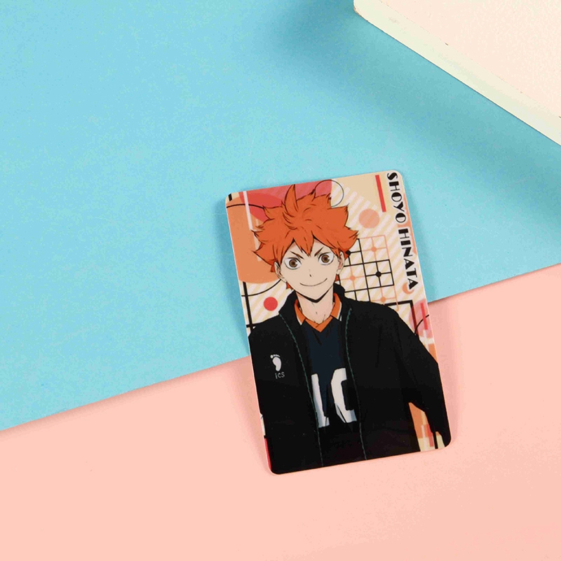 Thẻ hình PVC họa tiết nhân vật Anime Hinata Shyo dành cho trẻ em 