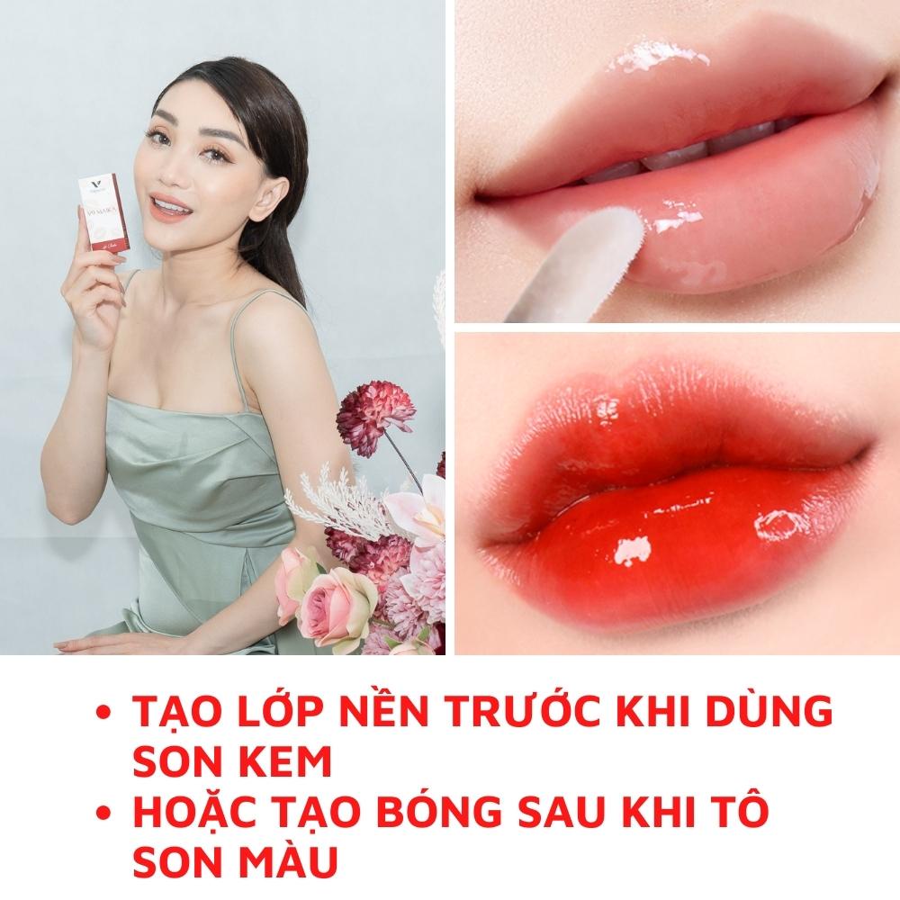 Son dưỡng bóng môi V9Queen giúp duy trì độ ẩm, sáng hồng Môi V9 Hera 5ml