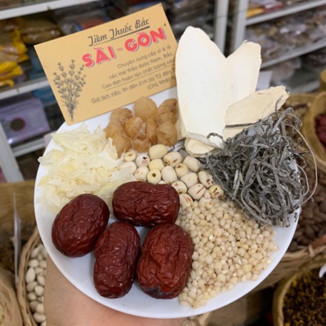 Nguyên Liệu Nấu Chè Sâm Bổ Lượng 6 Vị