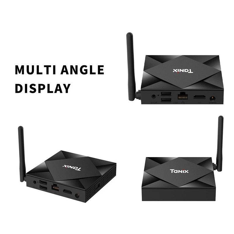 Tv Box Tx6S Thông Minh Android 10.0 Allwinner H616 Wifi Media Player 4k 6k Hd Và Phụ Kiện