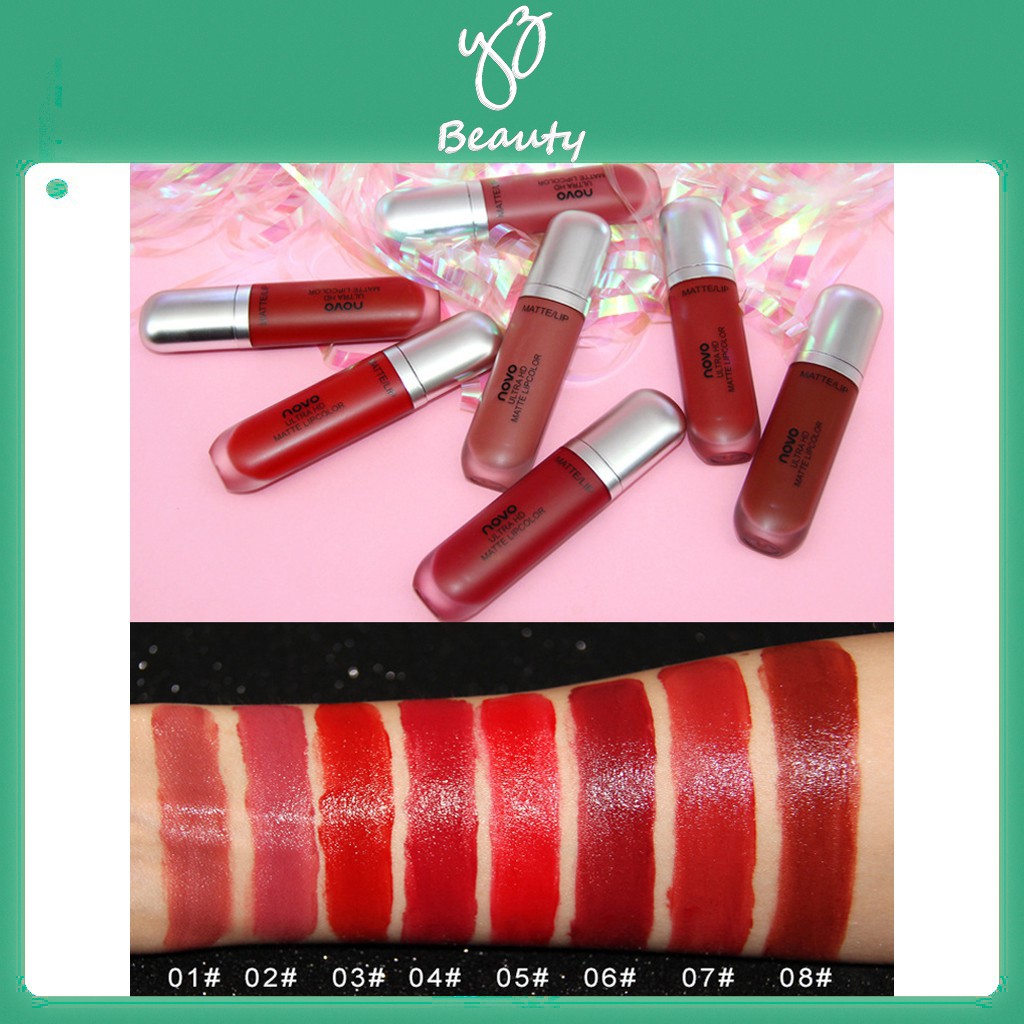 Son kem lì Novo Big Ultra HD Matte Lip bền màu chống trôi - YZ06