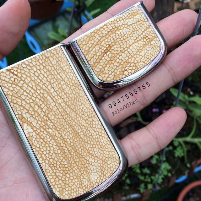 Dán Da Nokia 8800 đà điểu nâu