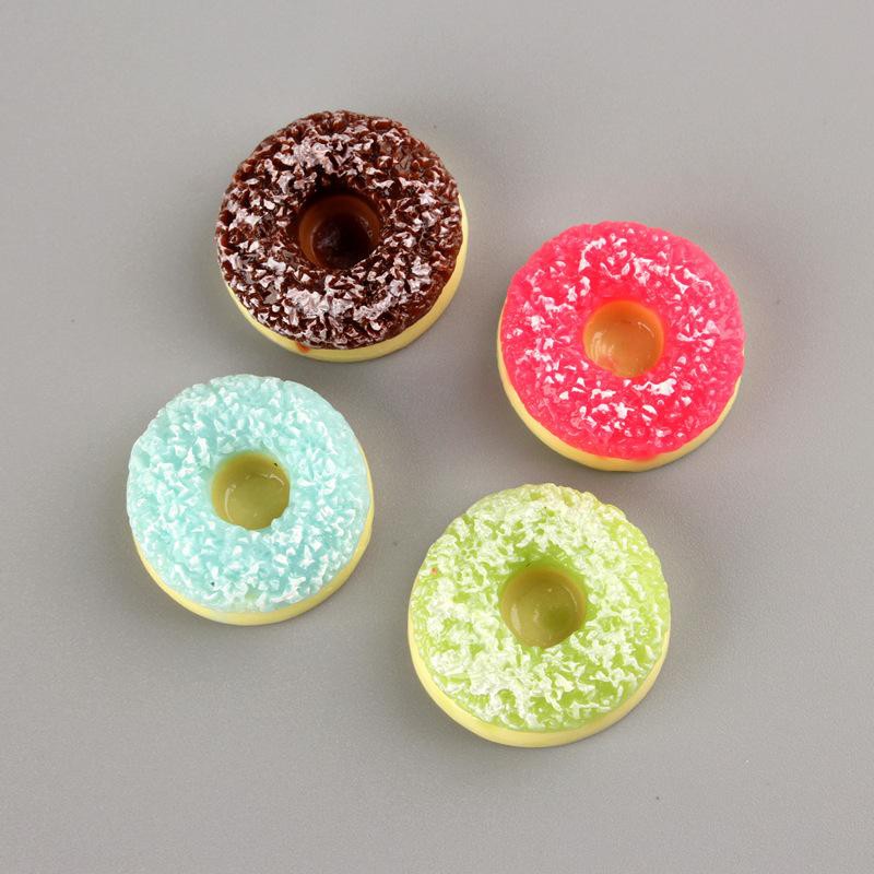 Jibbit/ charm/ sticker donut phủ cốm loại cứng gắn dép sục, dép crocz