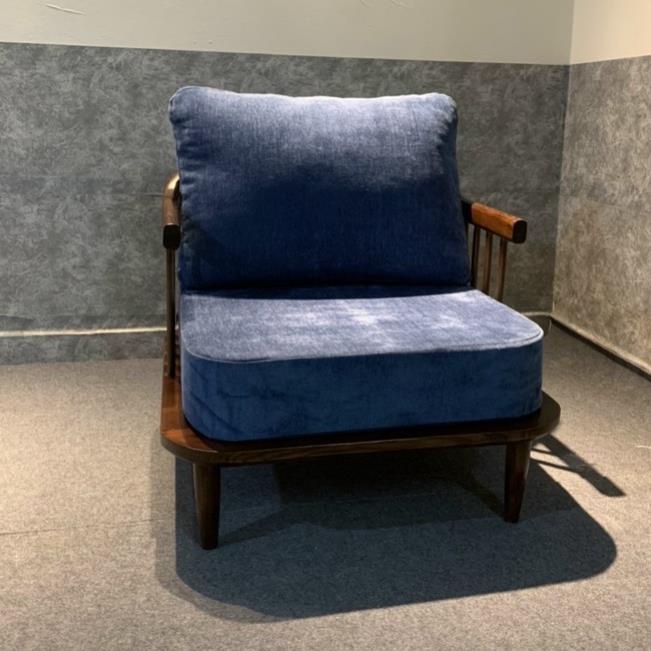 Ảnh thật sofa phong cách scandinavian vintage hiện đại giá rẻ - ghế sôfa nan gỗ sồi nga 100%