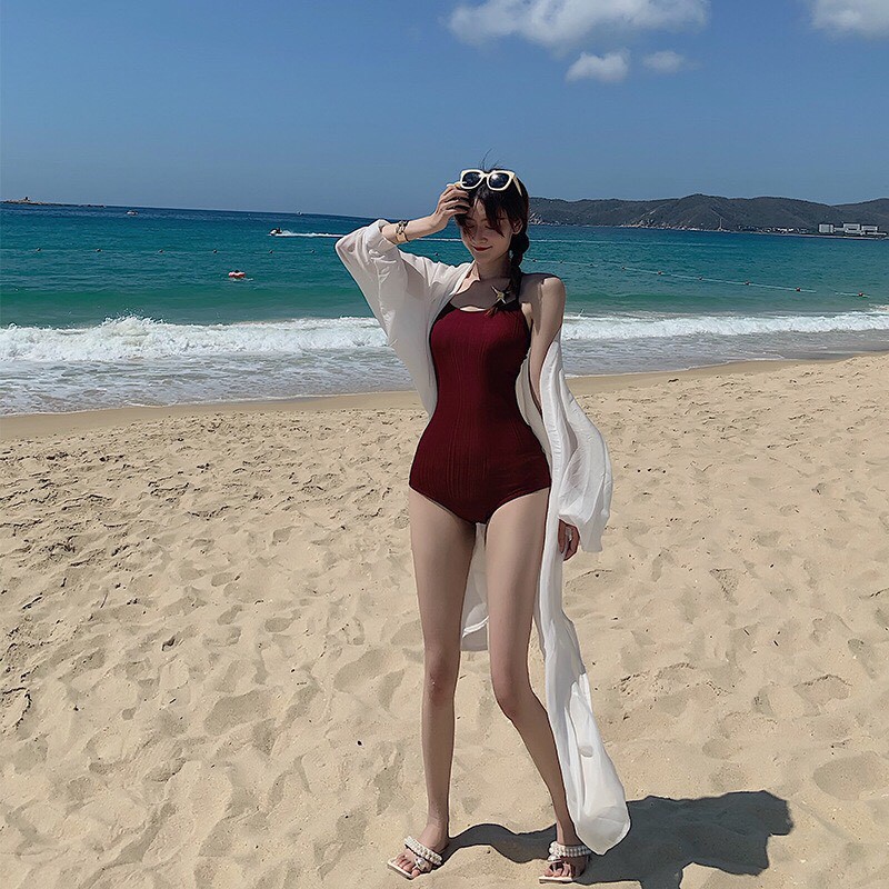 Bikini Liền Mảnh Đỏ Đô Quyến Rũ ( Hàng Quảng Châu) | BigBuy360 - bigbuy360.vn