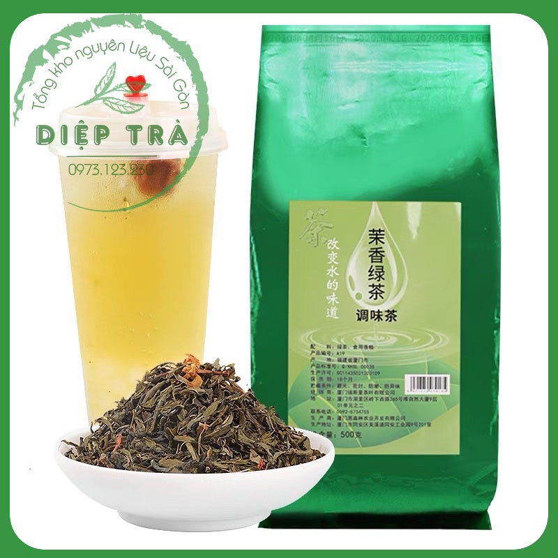 Trà nhài giọt nước - Mạt hương lục trà