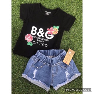 Set bộ jean bé gái năng động (10-22kg)