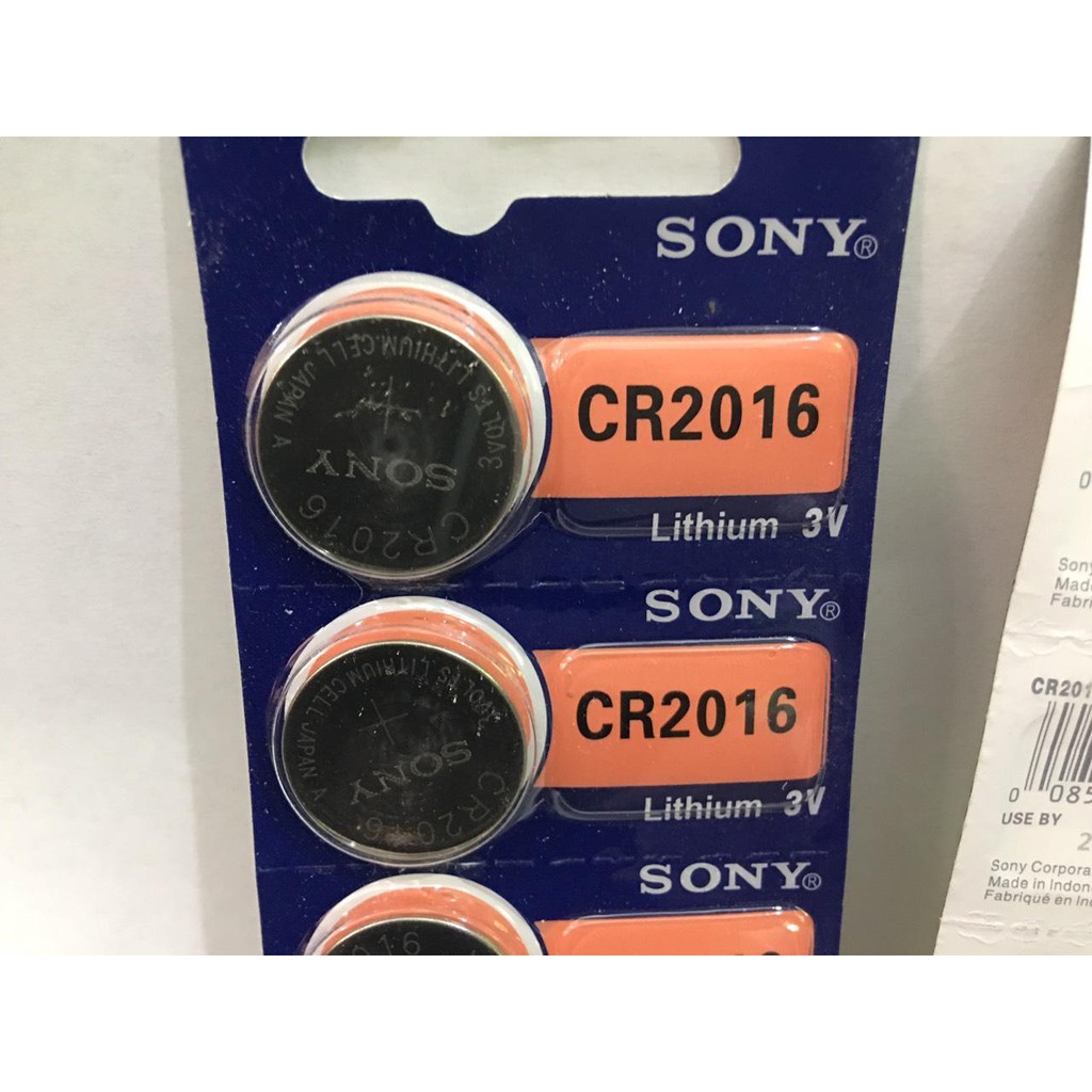 Pin CR2016 - 2016 Sony Lithium 3v - Pin Cúc Áo Chính Hãng Giá Rẻ