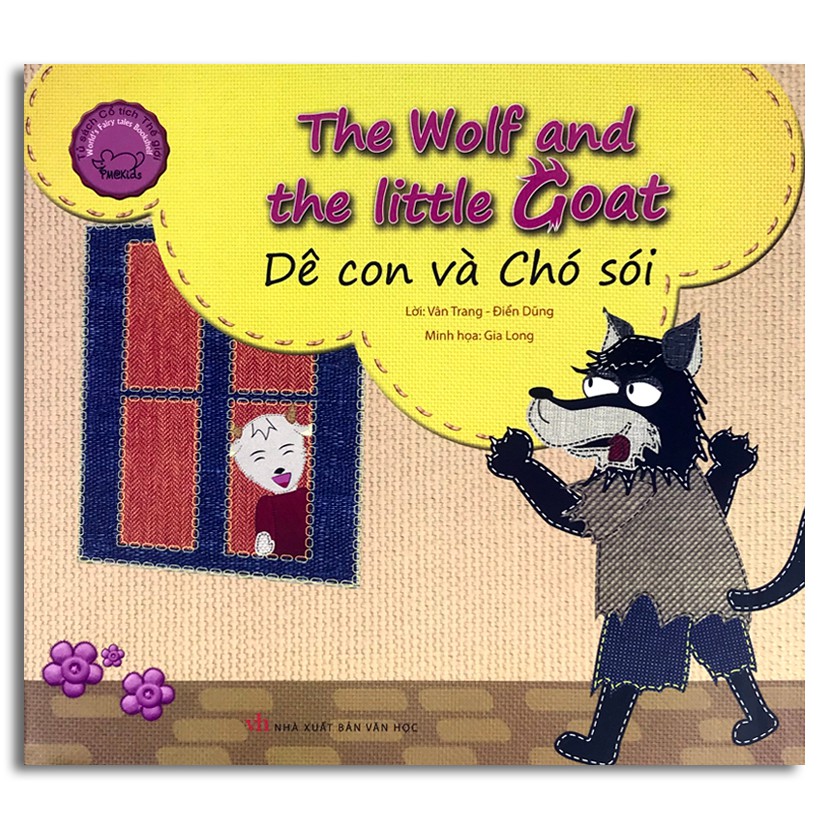 Sách - Dê Con Và Chó Sói - Cổ Tích Thế Giới Song Ngữ