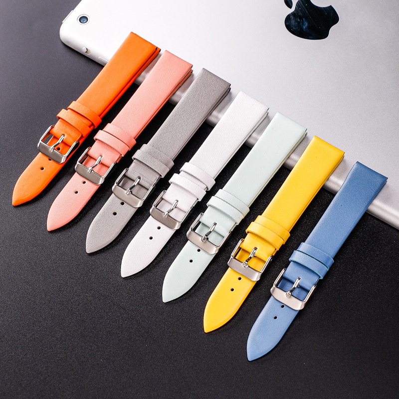 Dây Đeo Đồng Hồ Thay Thế Bằng Da Họa Tiết Kim Đan Cho DW Daniel Wellington 12/14/16/18/20/22 mm