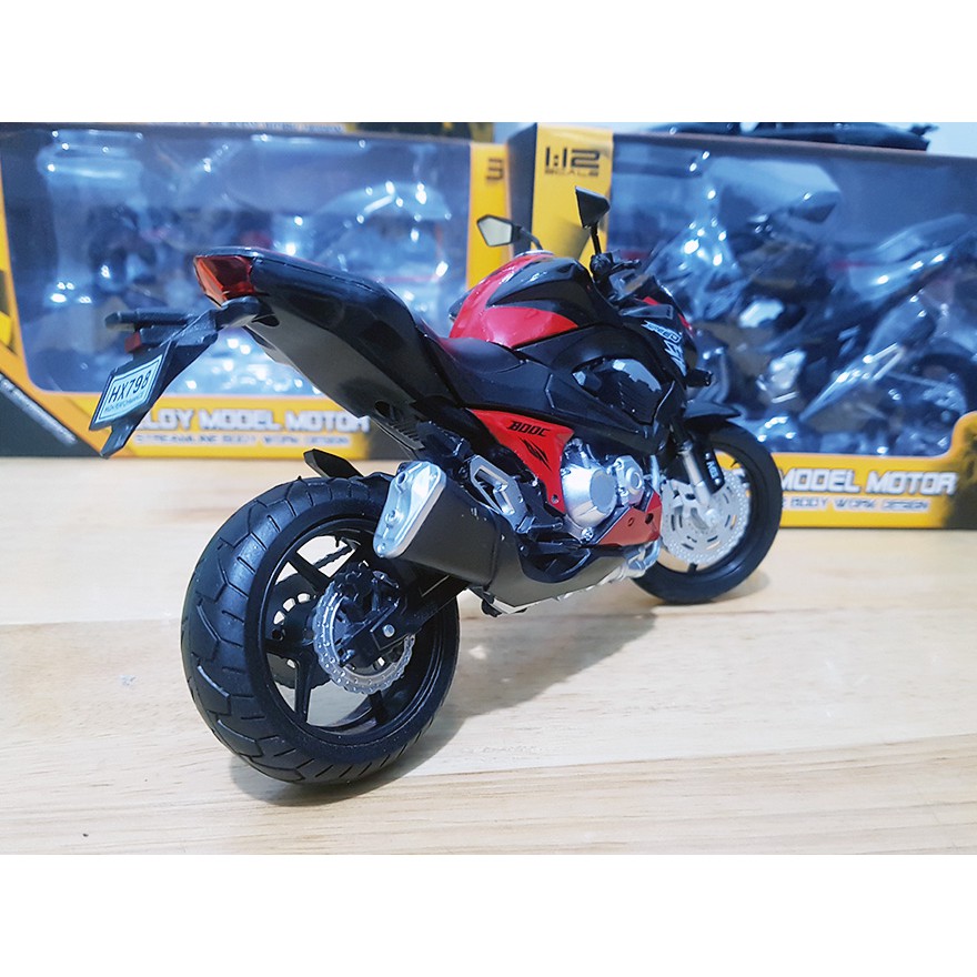 Mô Hình Xe Moto Kawasaki Ninja Z800 (Ảnh Thật)