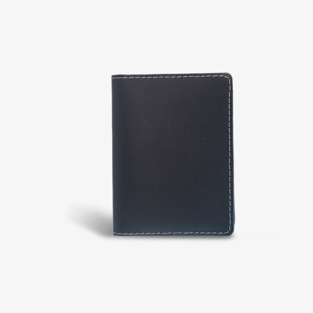 Card holder Bụi Leather - V131 , da bò, màu đen, xanh, đựng thẻ, CMT cũ nhỏ gọn, bảo hành 12 tháng