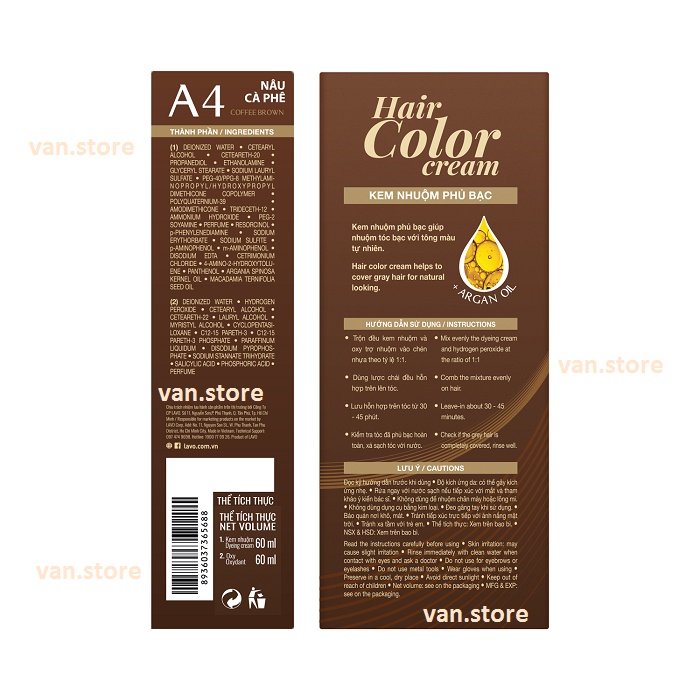 Kem Nhuộm Phủ Bạc Dưỡng Chất Thiên Nhiên M.Pros💖Tặng Kèm Chai Oxy Trợ Nhuộm + Găng Tay 💖