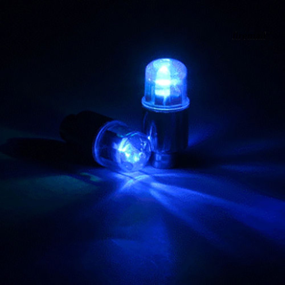 Đèn Led Gắn Van Bánh Xe Đạp/ Xe Moto Trang Trí Sáng Tạo