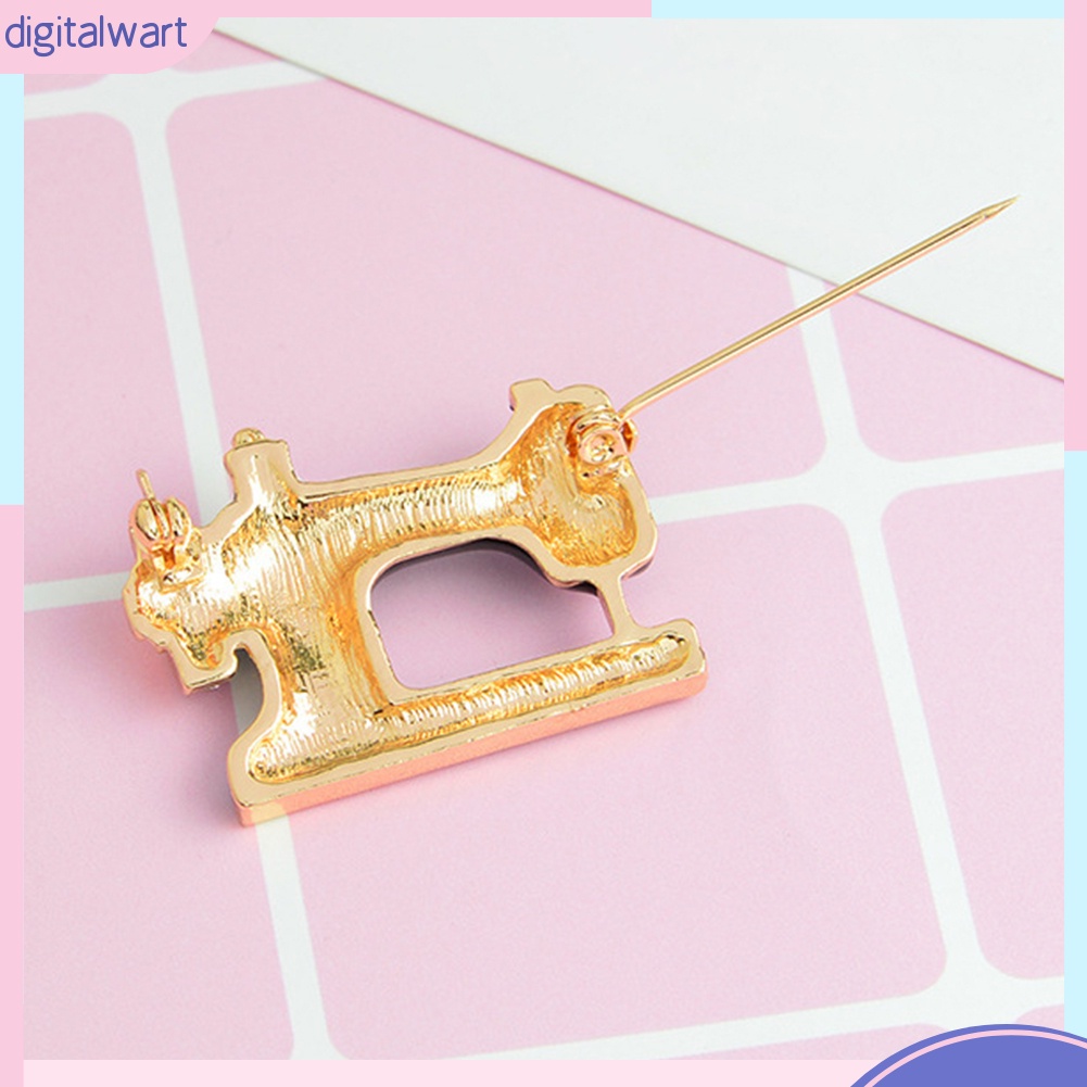 Ghim Cài Áo Hình Máy May Độc Đáo