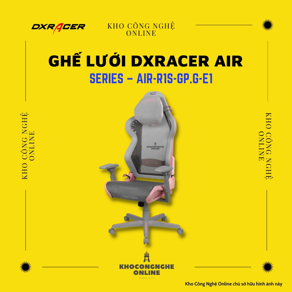 Ghế lưới DXRacer AIR series – AIR-R1S-GP.G-E1 (AIR/D7100/GP.G)