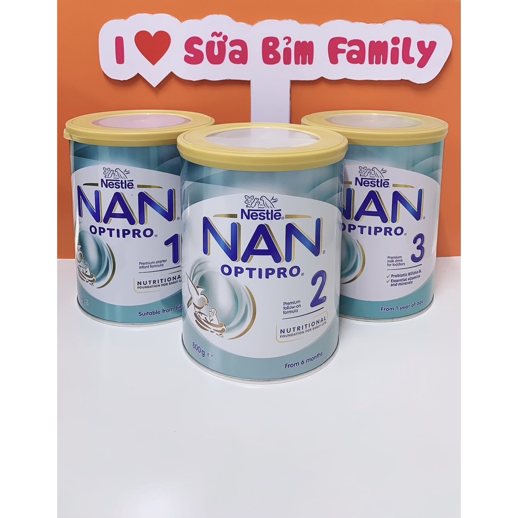Sữa Bột Nan optipro úc 800g