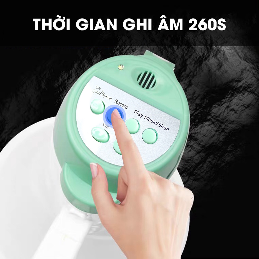 Loa phóng thanh công suất lớn 15W chính hãng Sunrise SH-7S  Loa phóng thanh cầm tay, ghi âm rao bán hàng | BigBuy360 - bigbuy360.vn