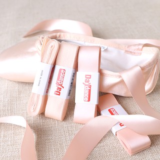 Giày Ba Lê Mũi Nhọn Ruy Băng Vải Satin Băng Giày Phụ Kiện Cho Ballerina