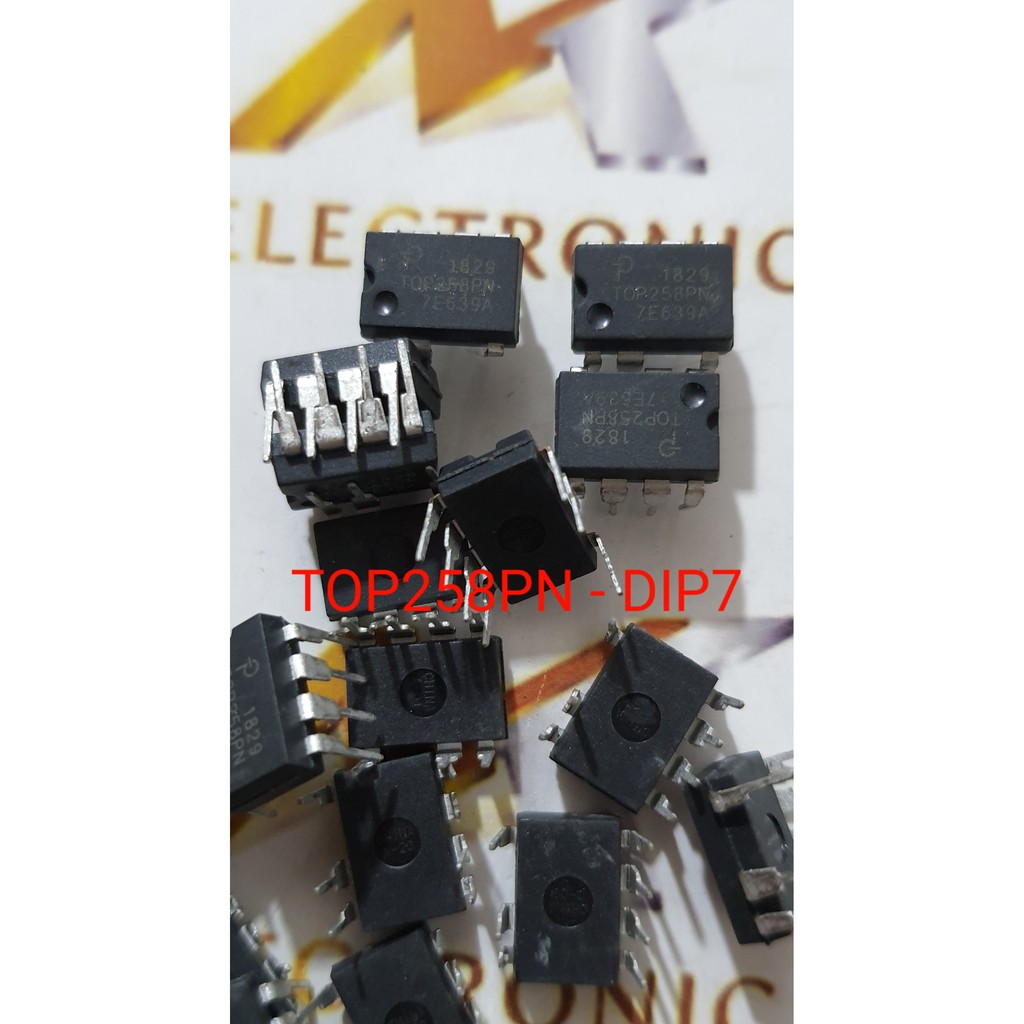 Linh kiện IC TOP258PN TOP258P DIP 7 Hãng Power Integration