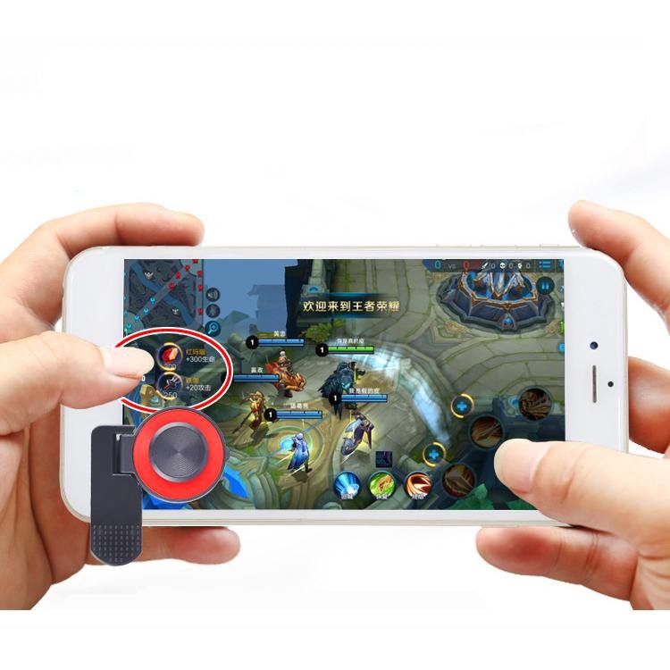 Nút bấm chơi Game Pubg Mobile Joystick A12 kẹp dọc chơi liên quân trên điện thoại mobile cực chất Phặn Phặn