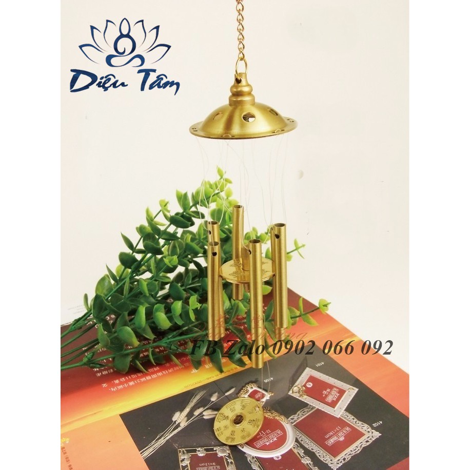 CHUÔNG GIÓ ĐỒNG NGUYÊN CHẤT TRỪ MA, TRÁNH TÀ