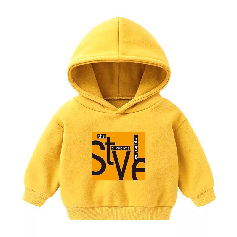 (TRỢ GIÁ) áo nỉ hoodie cho bé SBAN31 sz 12 -20kg áo nỉ cho bé trai/ bé gái QC (hàng có sẵn)