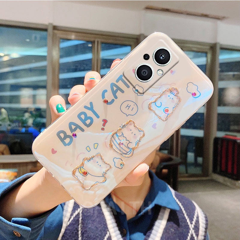 Điện Thoại Ốp Hình Hoạt Hình Dành Cho oppo reno 7 z 5g reno7 4g global version 2022 reno7z