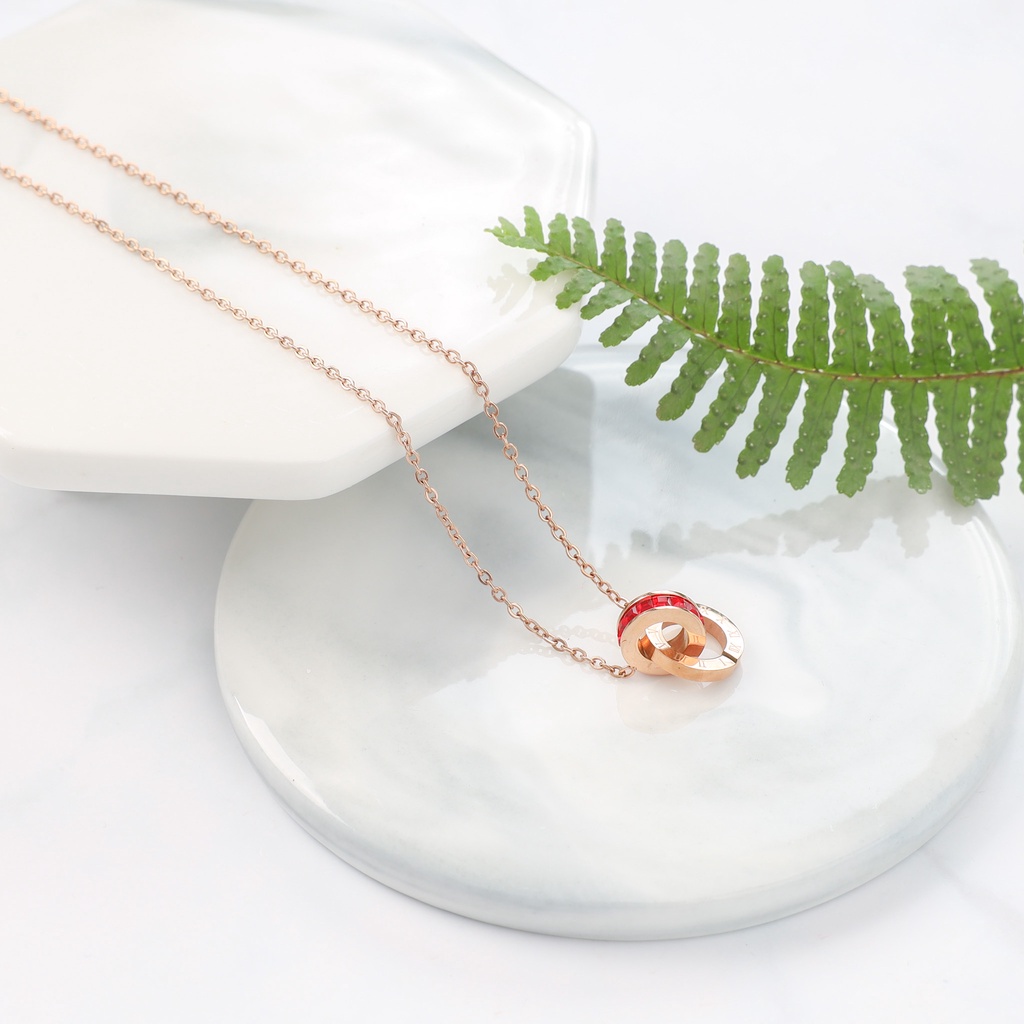 Dây chuyền CDE Sweet Love Necklace CDE02013.RED