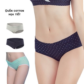 Quần lót bầu cotton cạp chéo