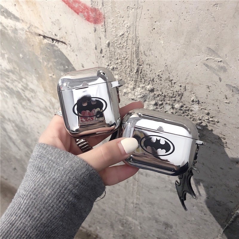 Case Airpod 1/2/pro/3 Trơn Đơn Giản MARVEL