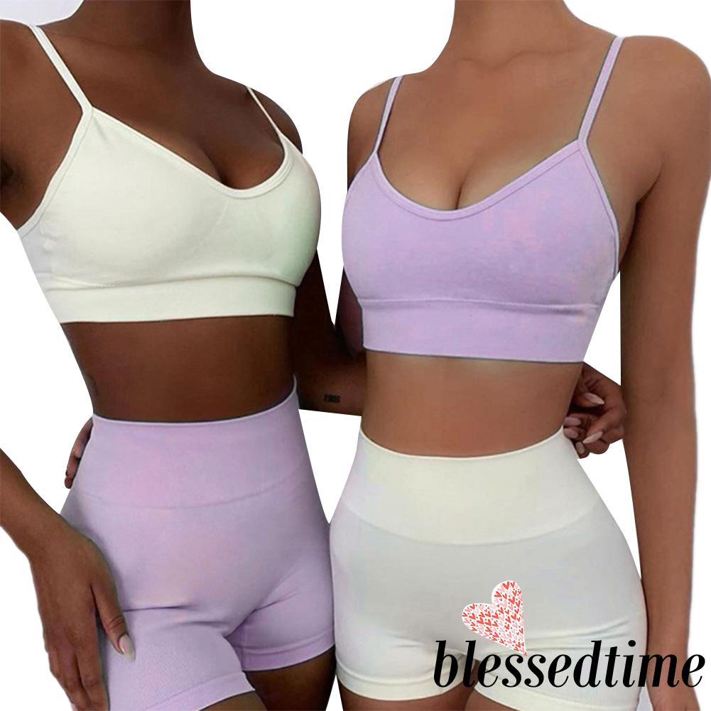 Set Đồ Tập Gồm Bra + Áo Mỏng Ngoài + Quần Cho Nữ