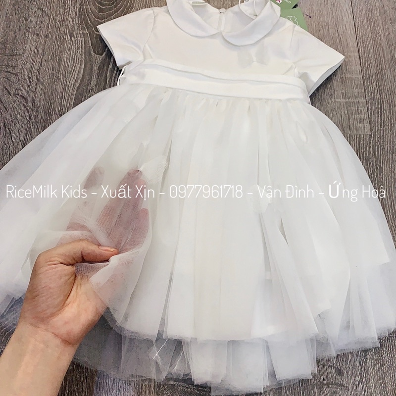 Áo và váy Ido màu trắng xuất dư xịn