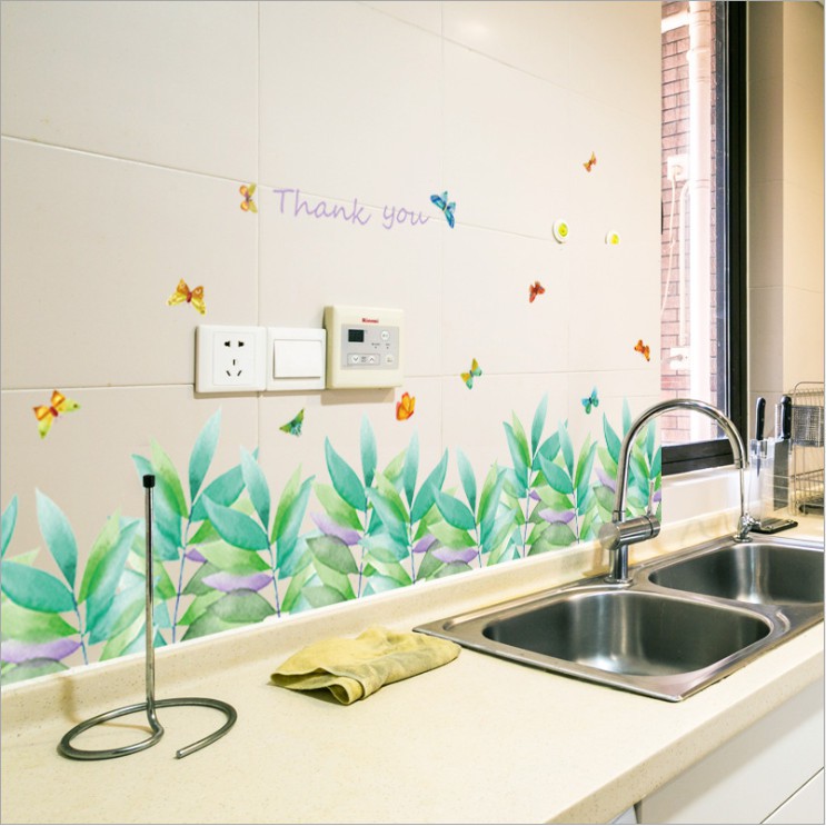 Decal dán chân tường ⚡ LOẠI 1 ⚡ phong cách Bắc Âu trang trí nhà cửa đẹp bền rẻ AmyShop