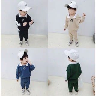 Combo sét bộ và váy cho bé trai bé gái