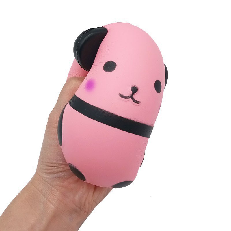 ( hàng sẵn ) Squisy gấu trúc loại nhỡ ( nhiều màu )