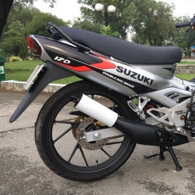 Tem Rời Suzuki Satria 2000 Xám Đen