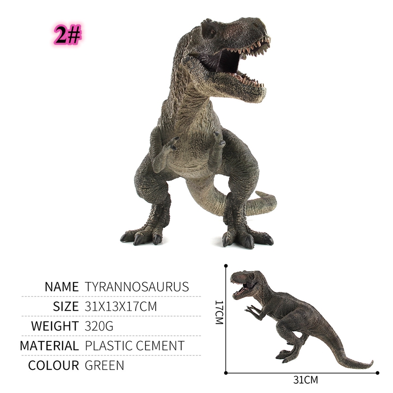 Mô hình đồ chơi GOROCK thiết kế khủng long Tyrannosaurus/Plesiosaurus Công viên kỷ Jura