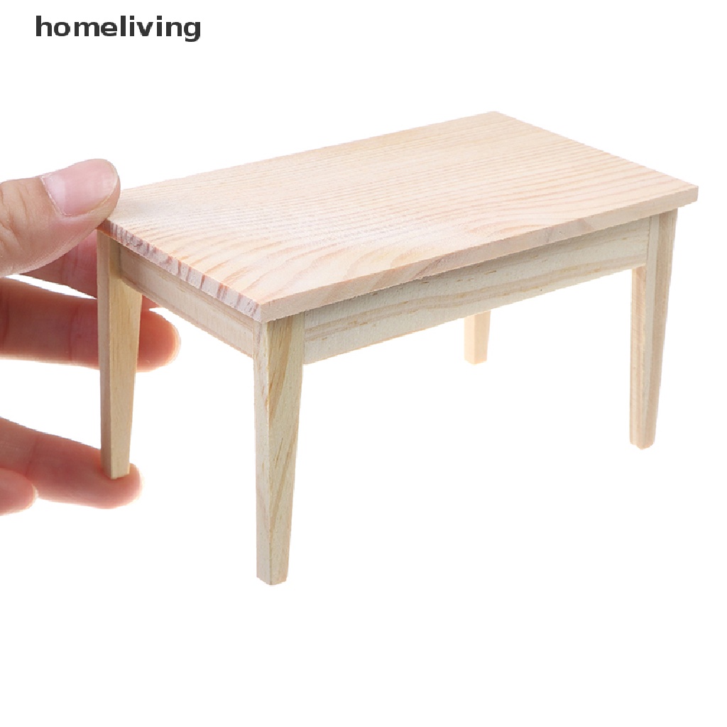 Bàn Ăn Mini Tỉ Lệ 1 / 12 Trang Trí Nhà Búp Bê