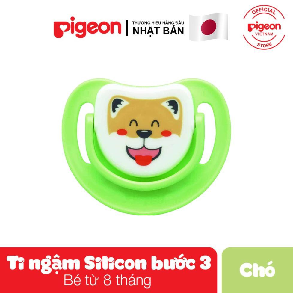 Ti ngậm silicone Pigeon bước 3 ( 8 tháng +)