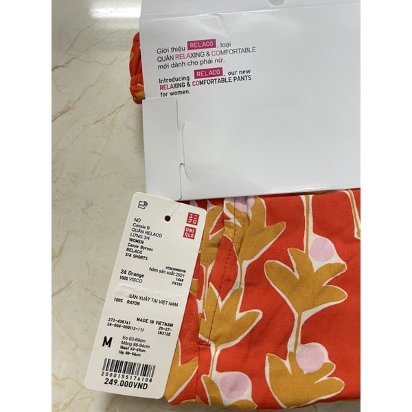 🌹🌿❤ Quần Uniqlo Relaco mặc nhà