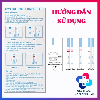 Que thử thai QUICKSTICK - One Step Pregnancy Test.