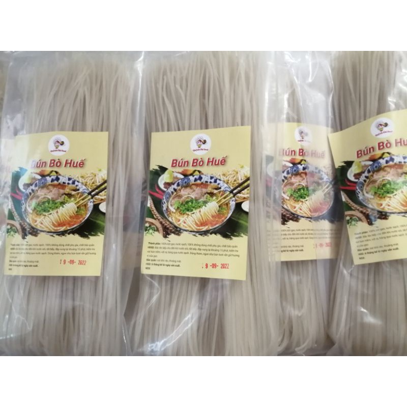 Bún bò huế Thượng hạng sợi bún to, ngon, không chất bảo quản