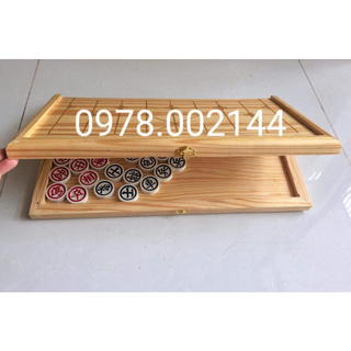Bàn Cờ Tướng Gỗ Cao cấp khắc laser