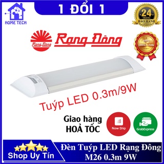 Đèn Tuýp LED Bán Nguyệt Rạng Đông M26 dài 0.3m, công suất 9W tiết kiệm điện - Hàng chính hãng