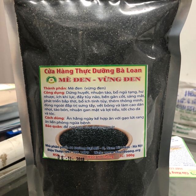 500gr một muối mè đen